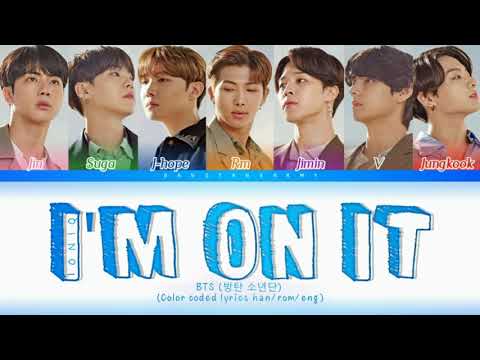 IONIQxBTS (방탄소년단) 'IONIQ : I'm On it' (Color Coded Han/Rom/Eng Lyrics)