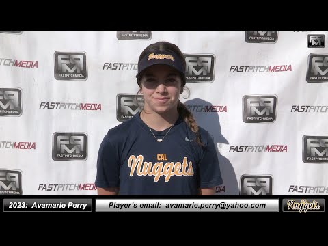 2023 Avamarie Perry Committed Siena College Shortstop, Third Base & 2nd Base Softball Skills Video
