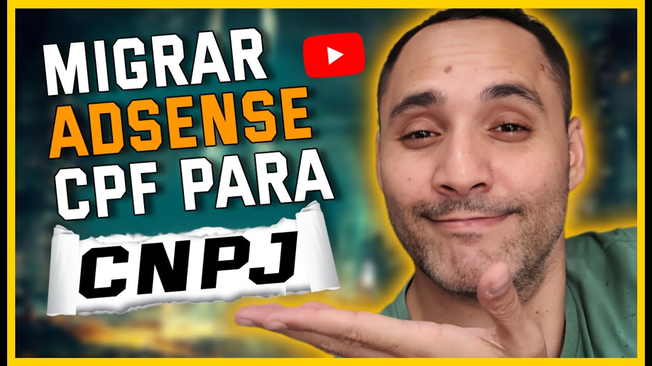 ✅2024 | Como TROCAR ADSENSE para pessoa jurídica (CPF para CNPJ) MUITO FÁCIL! Canal Dark no Youtube