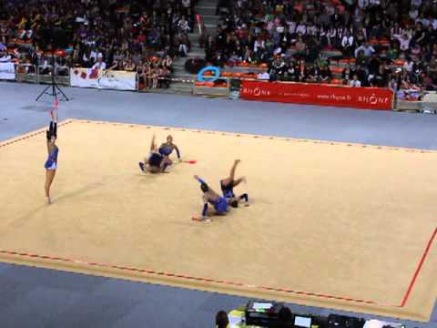 Championnat de France GR Arnas 2013 DF1 seniors Ecully