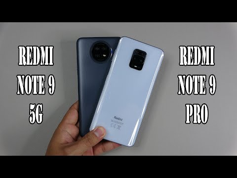 Xiaomi Redmi Note 9 5G vs Redmi Note 9 Pro | SpeedTest and Camera comparison