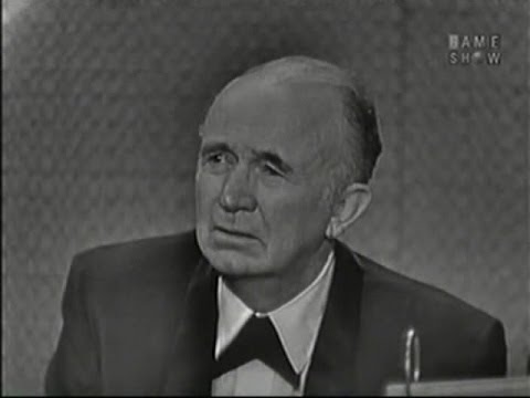 What's My Line? - Walter Brennan; James Michener [panel] (Nov 22, 1959)