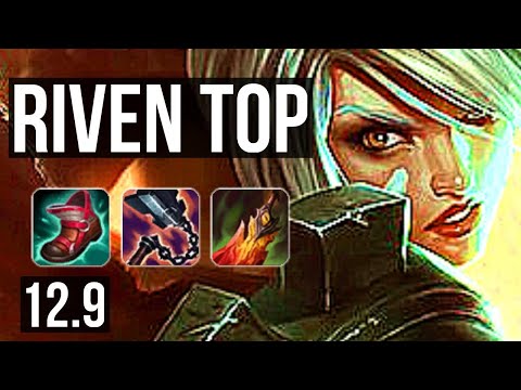 RIVEN vs CAMILLE (TOP) | Rank 1 Riven, 7 solo kills, 2.0M mastery, 8/1/2 | KR Challenger | 12.9