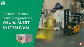 Sécurisation des zones dangereuses de l'entrepôt