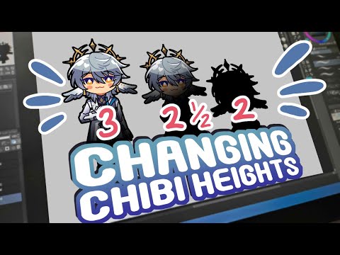 Just How Many Heads Tall..? Drawing Chibis! ⭐