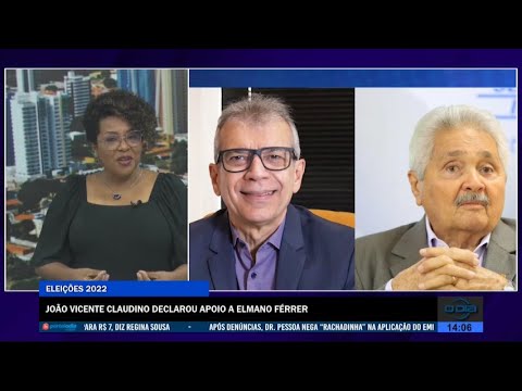 João Vicente Claudino declarou apoio a Elmano Férrer 01 07 2022