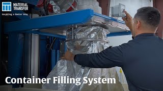 Container Filling System for Plastics Industry - Material Transfer