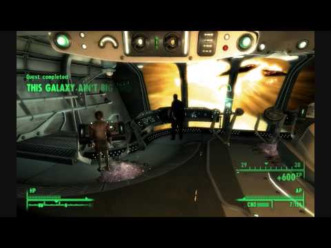 Fallout 3 - BEST EXPLOSION EVER SEEN!! (mothership zeta)