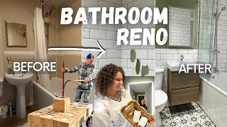 FULL BATHROOM RENOVATION ON A BUDGET UK |  how much our bathroom cost? ex display bathroom 🧼 💰 🛁