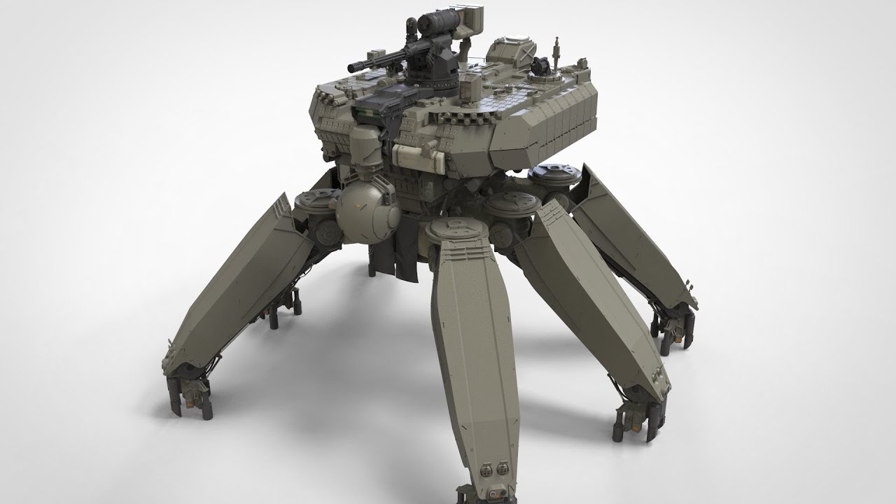 Mech 1 3D Model