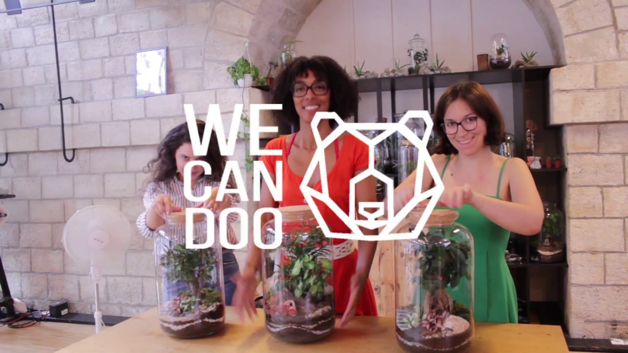 Réalisez votre terrarium de cactus avec Aude - Vidéo