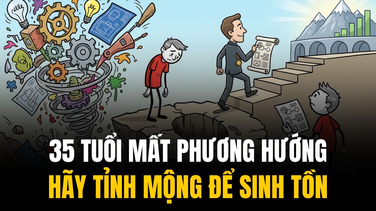 35 Tuổi Bắt Đầu Lại Từ SỐ KHÔNG | ĐỪNG SÁNG TẠO Lung Tung, Hãy CHÉP BÀI Của Người Giỏi ĐỂ TỒN TẠI