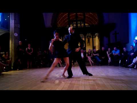 Nick Jones and Diana Cruz - show dance Chopin at Papa Caliente 2016