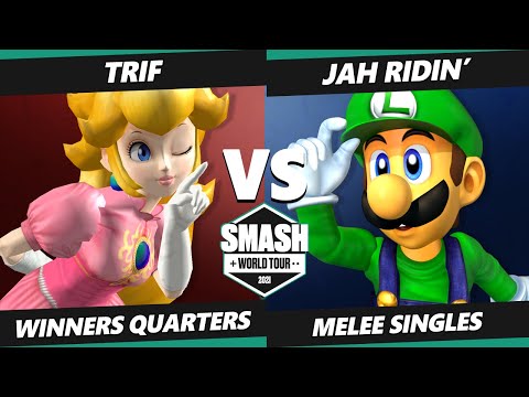 SWT EU RF Winners Quarters - Trif (Peach) Vs. Jah Ridin' (Luigi) SSBM Smash Melee Tournament