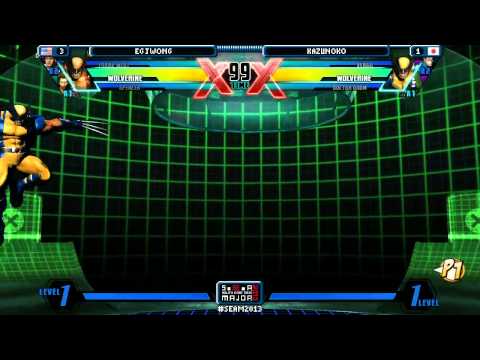 #SEAM2013 UMVC3 EG Justin Wong vs Kazunoko Winner Finals