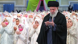 Download lagu Prayer with Girls led by Ayatollah Khamenei | Celebration of Angels  | Muhibaan Editz mp3