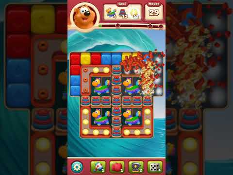 Toon blast 2904 no boosters 3 stars