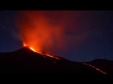 Volcano Soundscape | Fire, Magma, and Calamitous Seismic Sounds