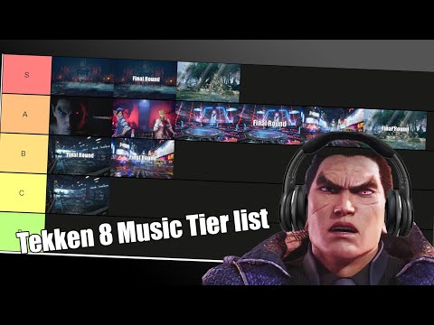 The Only Tier list that matters - Tekken 8 music Tier list.