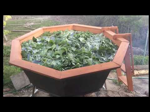 Банный чан из нержавейки травяные ванны. Спа в лопухах!