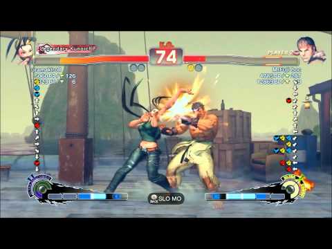 Super Street Fighter 4: Arcade Edition 2012 uramakiroll (Ibuki) vs MrFuji boc (Ryu) - Ranked Match