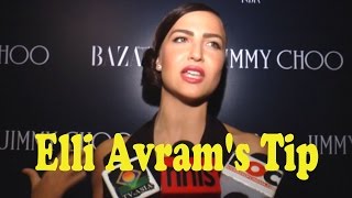 Elli Avram’s Tip To Avoid Paparazzi Catching You Without Make-Up!