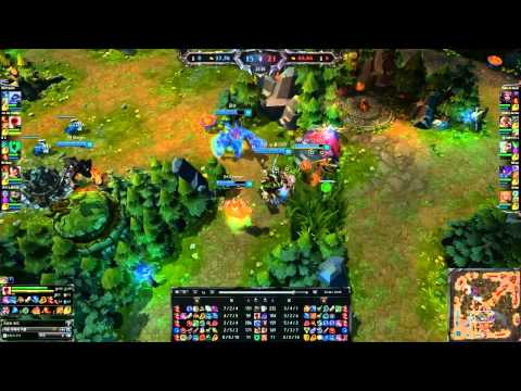 SKT T1 Faker   LeBlanc vs Xerath   IM Frozen, KR LOL SoloQ Highlights