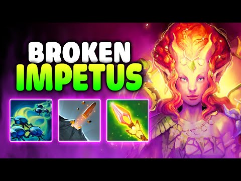 Broken Combo 6 Hit Impetus Instantly | Dota 2 Ability Draft