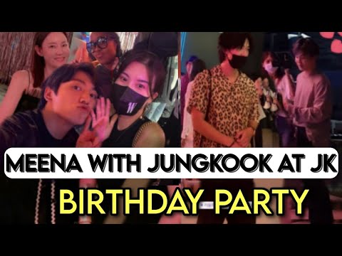Jimin & Rm Meena Attend Jungkook Birthday Party, BTS Celebrate Jk birthday