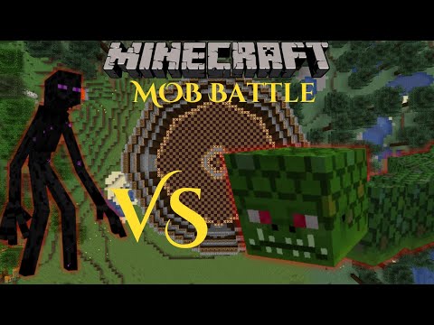 Mutant Enderman VS Naga – Epic Minecraft Mob Battle