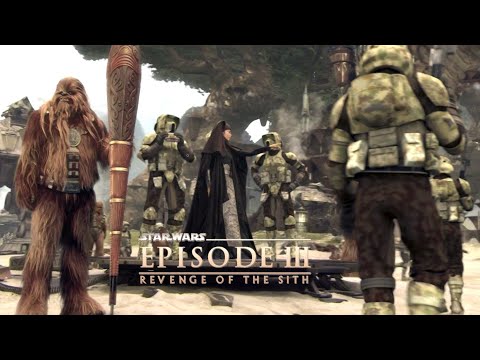 The Battle of Kashyyyk [4K HDR] - Star Wars: Revenge of the Sith