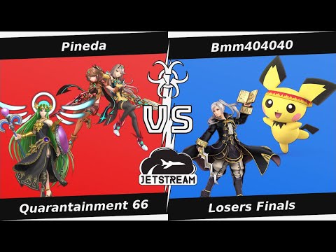 Quarantainment 66 Losers Finals - Pineda (Palutena, Pyra) Vs Bmm404040 (Robin, Pichu) - SSBU