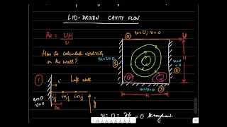 FDM Lecture 17: Vorticity-stream function approach and lid-driven cavity implementation