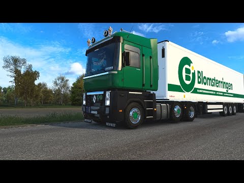 ETS2 1.41 - Euro Truck Simulator 2 - Renault Magnum - Tartu (EST) to Rezekne (LV)