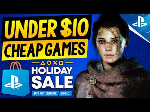 PSN HOLIDAY SALE 2025 - 15 Awesome PS5/PS4 Game Deals UNDER $10!