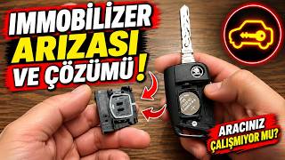 Araba anahtarı okumuyor ve Tanımıyor İse İmmobilizer Devreden Çıkarma?