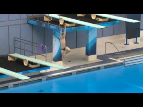 2021 ACC Swimming and Diving Championship Noah's 1meter dives
