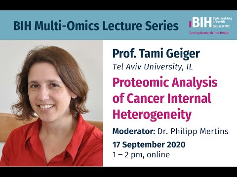 BIH Translation Hub Lecture | Multi Omics | Tami Geiger