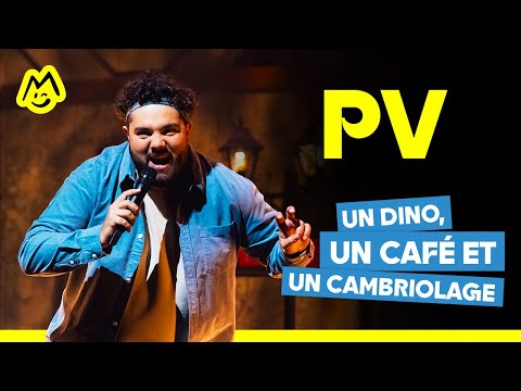 PV – Un dino, un café et un cambriolage