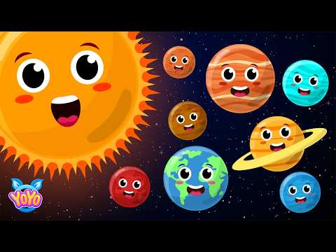 🌍 Gezegenler Şarkısı | Gezegenleri Öğreniyorum | Eğitici Çocuk ve Bebek Şarkıları | Yoyo Çocuk