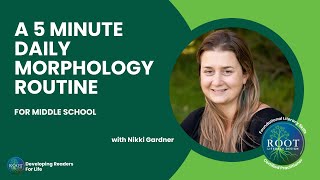 Science of Reading: 5-Minute Morphology Routine - A Daily Word-Building Structured Literacy Activity