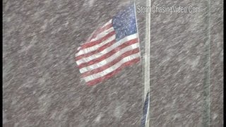 preview picture of video '4/18/2013 Saint Cloud, MN Overnight Snow'