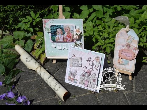 Prezentacja produktów - bloczki 15x15 cm Studiolight