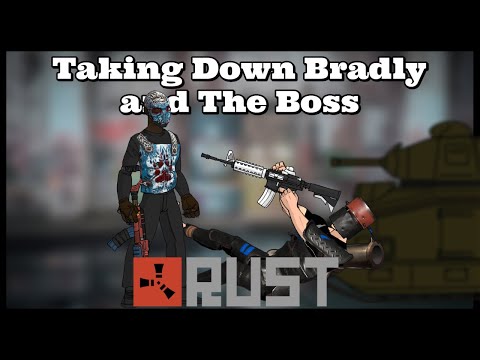 RUST | Killed the Boss After Taking on Bradley  | PVE
