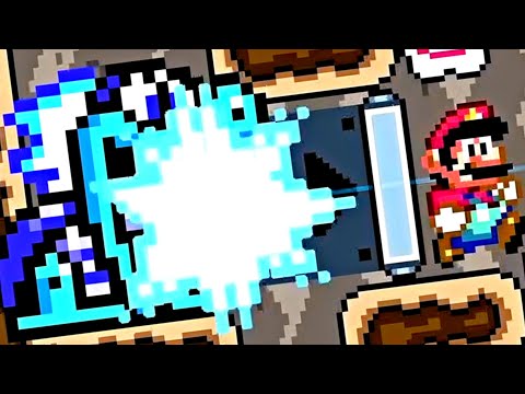Super Mario Maker 2 🔧 Bowser Jr.'s Laser Showdown 🔧 Random Guy