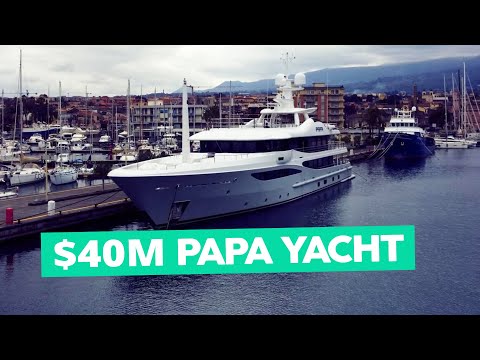 PAPA Yacht – Inside the Amazing $40M Superyacht