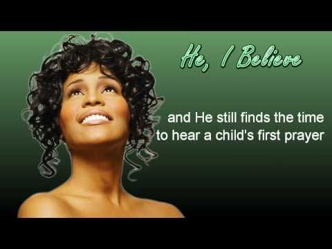 Whitney Houston - He, I Believe (Live in San Jose, 1987)