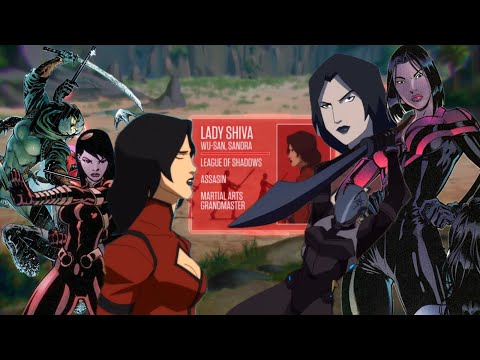 Lady Shiva - All Scenes (Young Justice S3)
