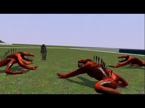 SCP 939 VS The Predator Battle Garry's Mod