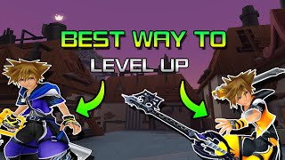 The Best Way To Level Up! Wisdom Form & Master Form KINGDOM HEARTS